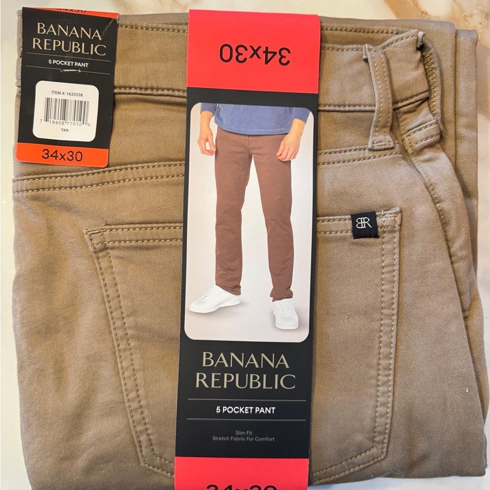 Banana Republic Khaki 5 Pocket Pants